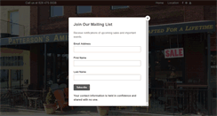 Desktop Screenshot of pattersonsamishfurniture.com